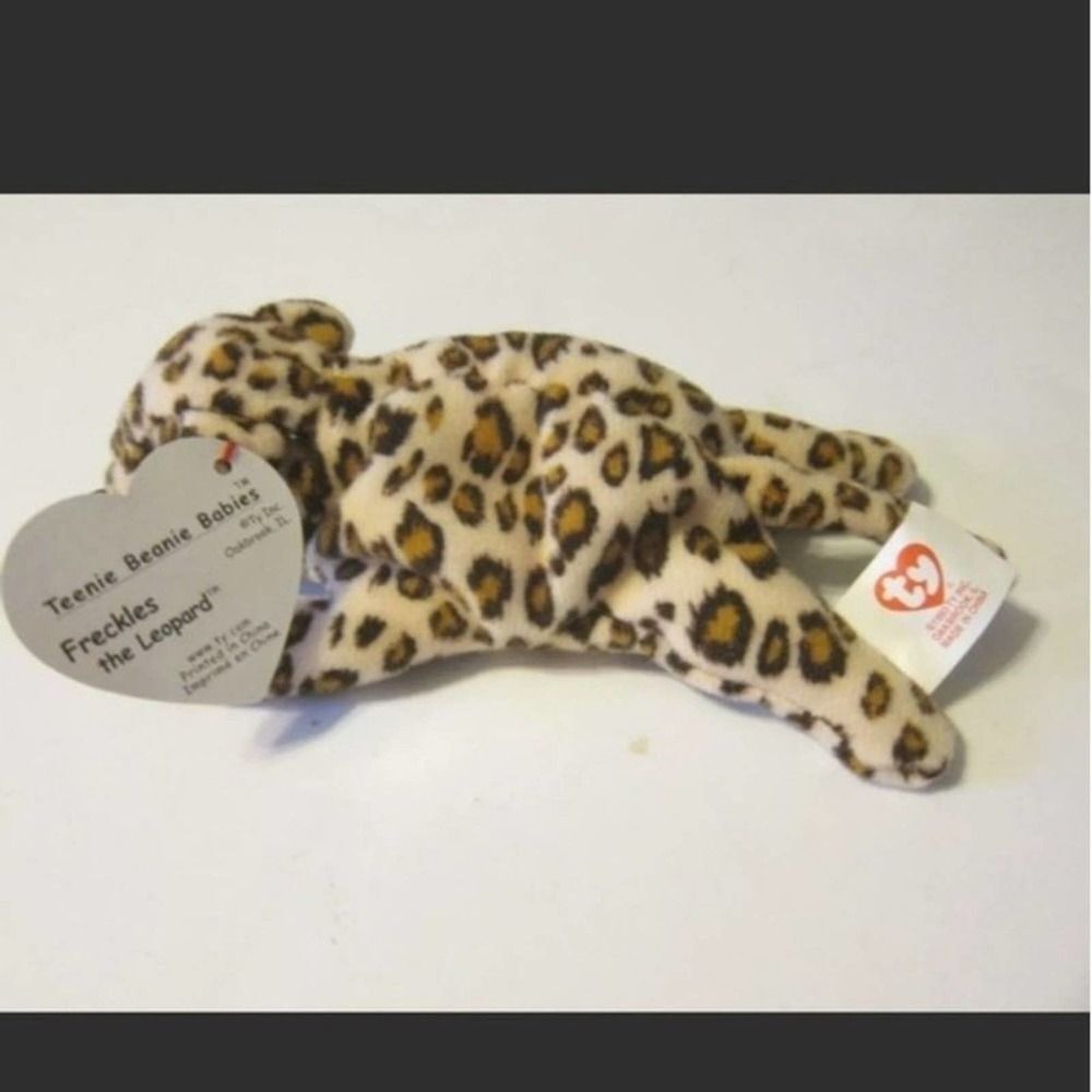 💥5/$10💥Teenie Beanie Babies Leopard 1993 McDonald's Happy Meal